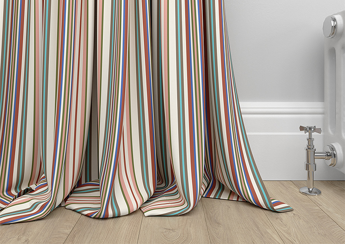 The British Stripe Co. Elizabeth, Bristol No.1 - Made to Measure Curtains - Image 6